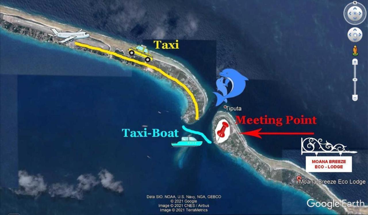 Moana Breeze Rangiroa - Rental Car Included - Air Conditioning - Wi-Fi Tiputa Extérieur photo
